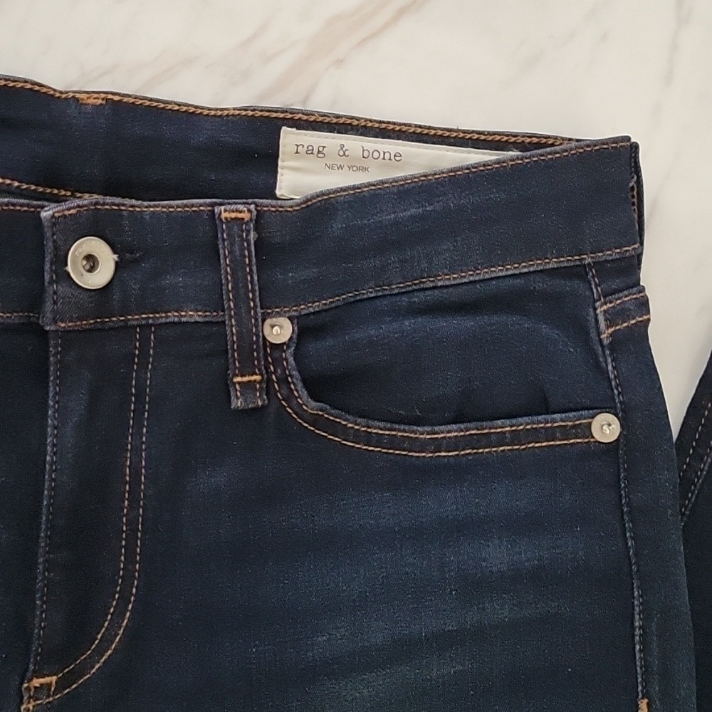 Rag & Bone Cate Mid-Rise Skinny Ankle Jeans - Picture 17 of 17